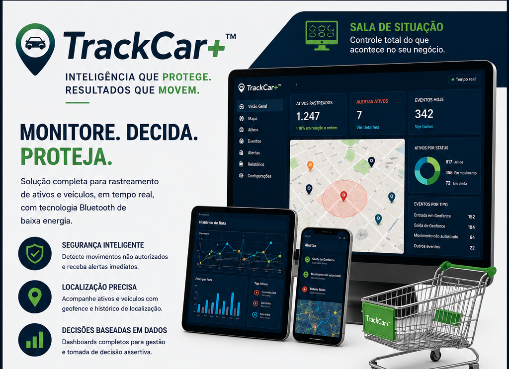Rastreador de Carrinhos
